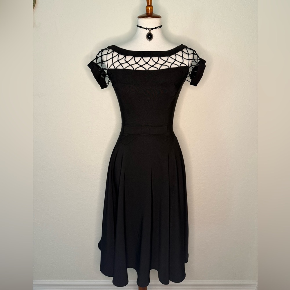 Tatyana Alika Circle Black Dress